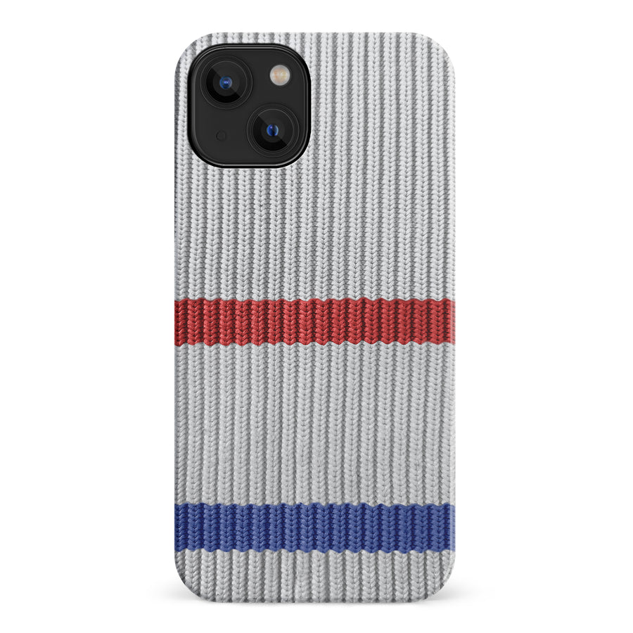 iPhone 14 Hockey Sock Phone Case - Montreal Canadiens Away
