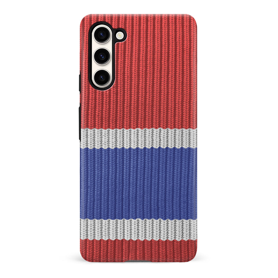 Samsung Galaxy S23 Hockey Sock Phone Case - Montreal Canadiens Home