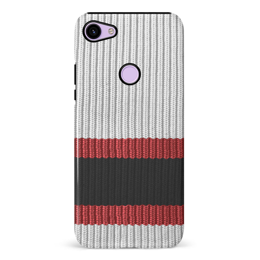 Google Pixel 3 Hockey Sock Phone Case - Ottawa Senators Away