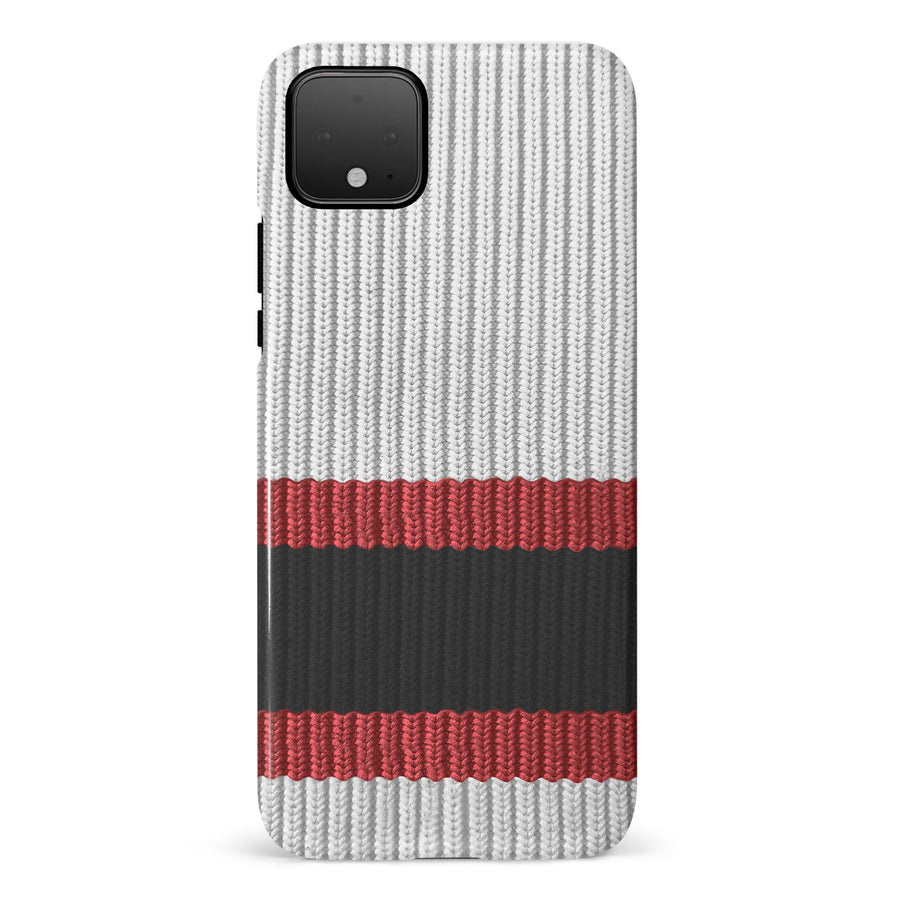 Google Pixel 4 Hockey Sock Phone Case - Ottawa Senators Away