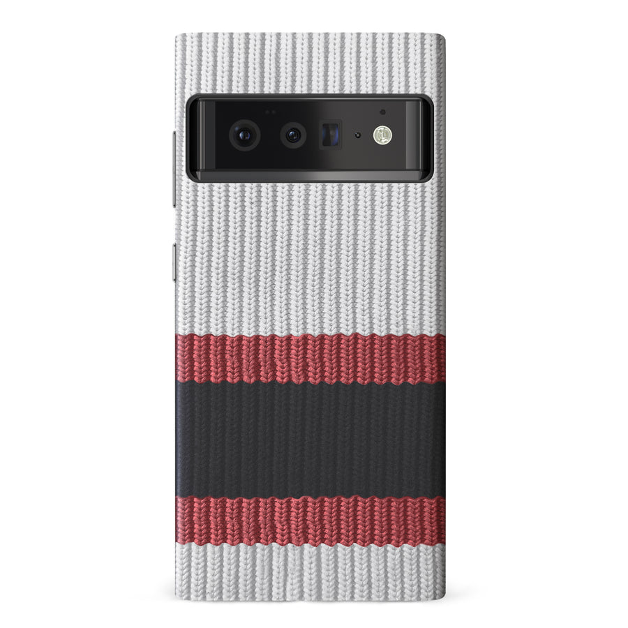 Google Pixel 6 Pro Hockey Sock Phone Case - Ottawa Senators Away