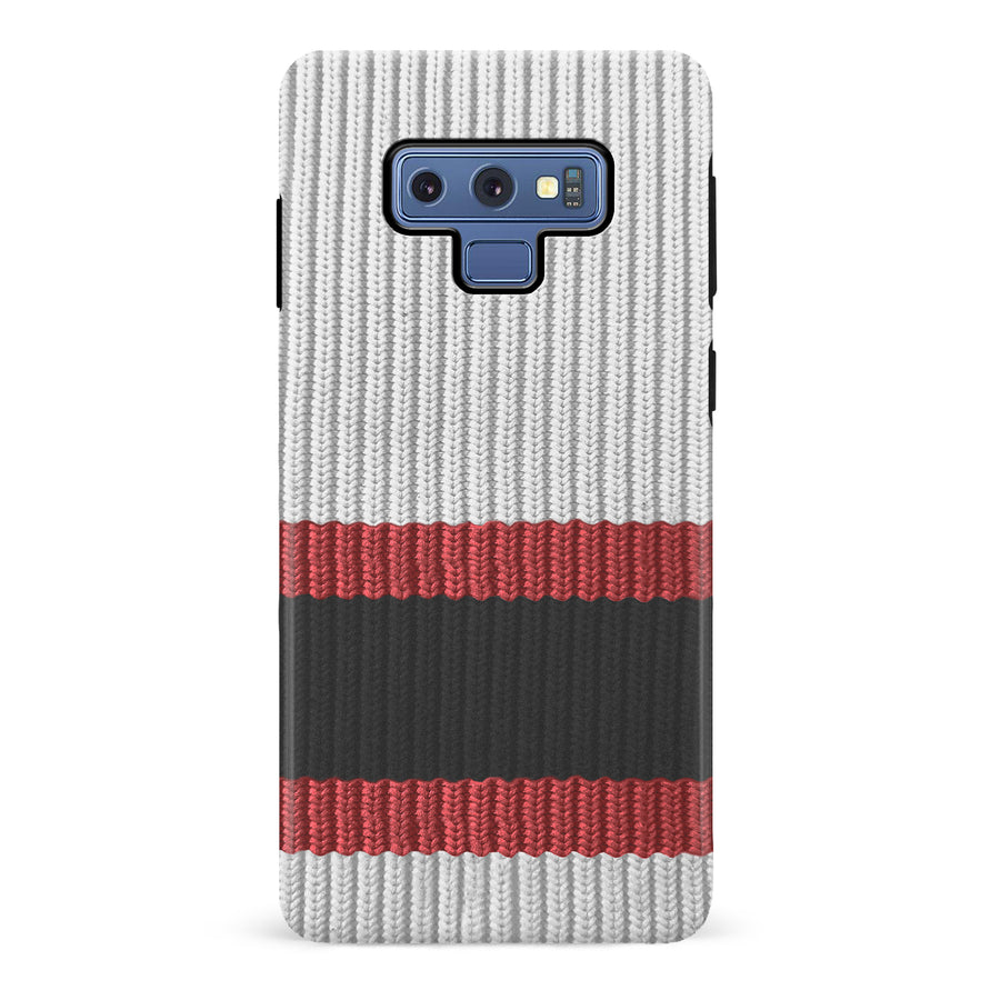 Samsung Galaxy Note 9 Hockey Sock Phone Case - Ottawa Senators Away