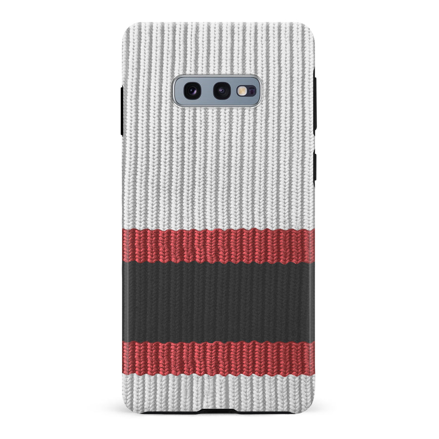Samsung Galaxy S10e Hockey Sock Phone Case - Ottawa Senators Away