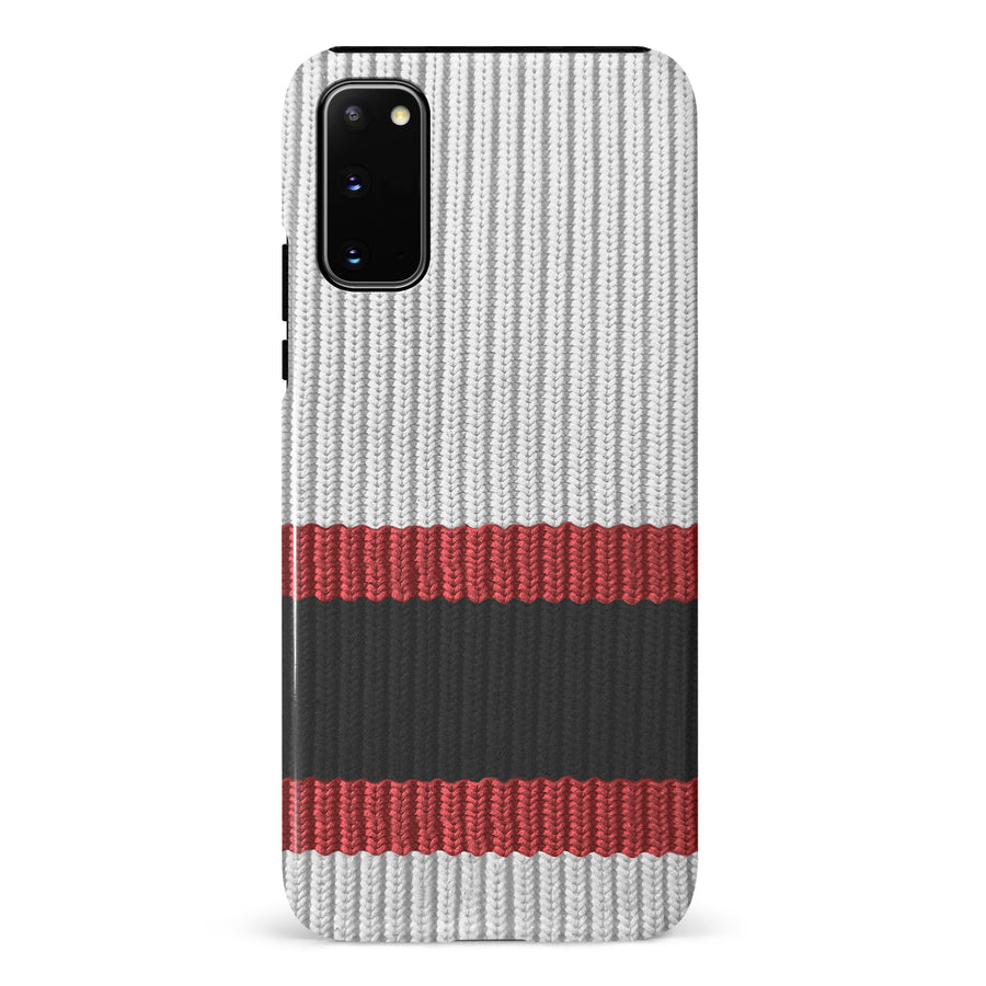 Samsung Galaxy S20 Hockey Sock Phone Case - Ottawa Senators Away