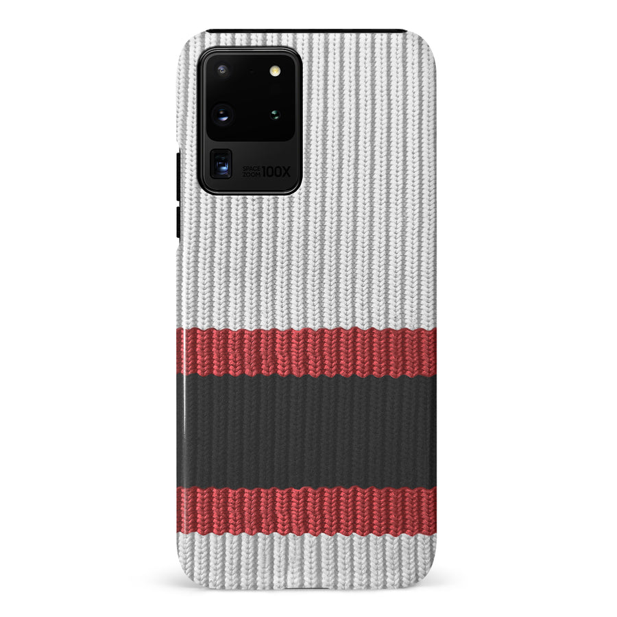 Samsung Galaxy S20 Ultra Hockey Sock Phone Case - Ottawa Senators Away