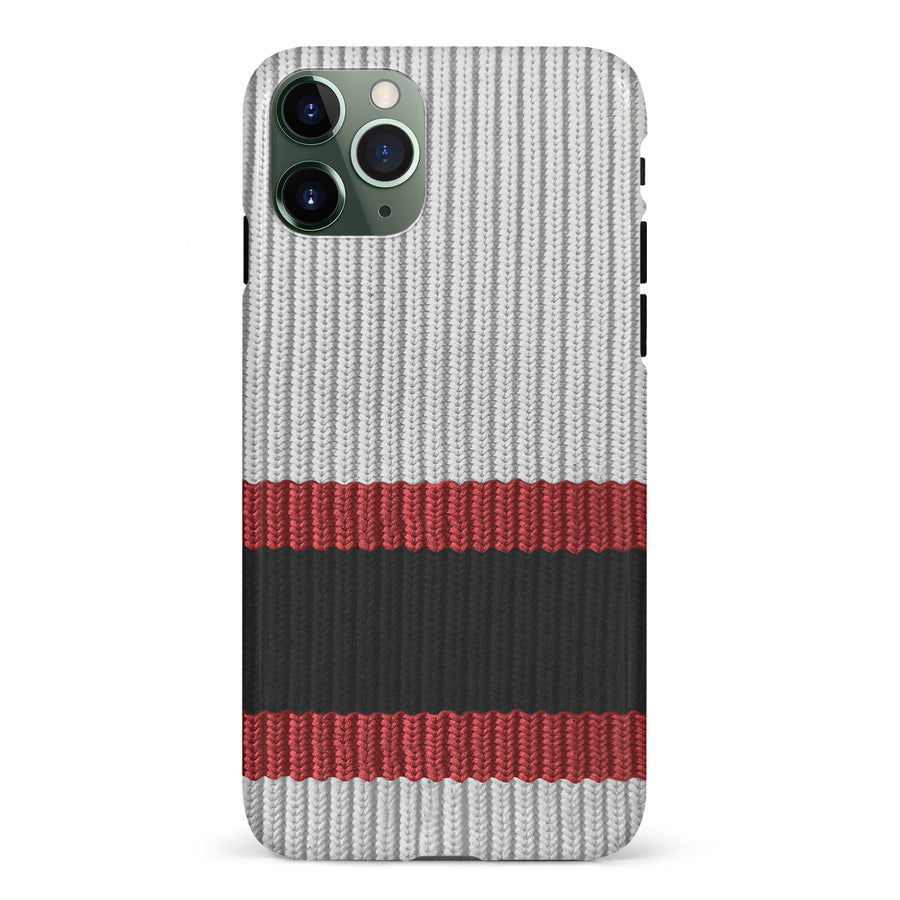 iPhone 11 Pro Hockey Sock Phone Case - Ottawa Senators Away