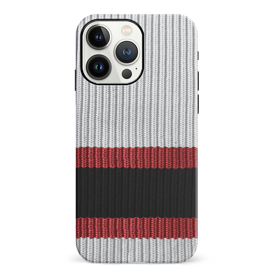 iPhone 13 Pro Hockey Sock Phone Case - Ottawa Senators Away