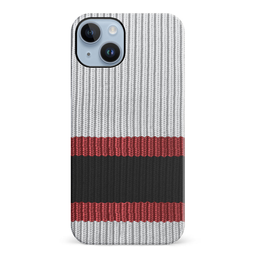 iPhone 14 Plus Hockey Sock Phone Case - Ottawa Senators Away