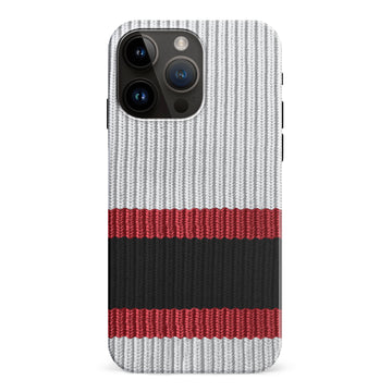 iPhone 15 Pro Max Hockey Sock Phone Case - Ottawa Senators Away
