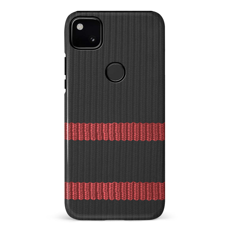 Google Pixel 4A Hockey Sock Phone Case - Ottawa Senators Home