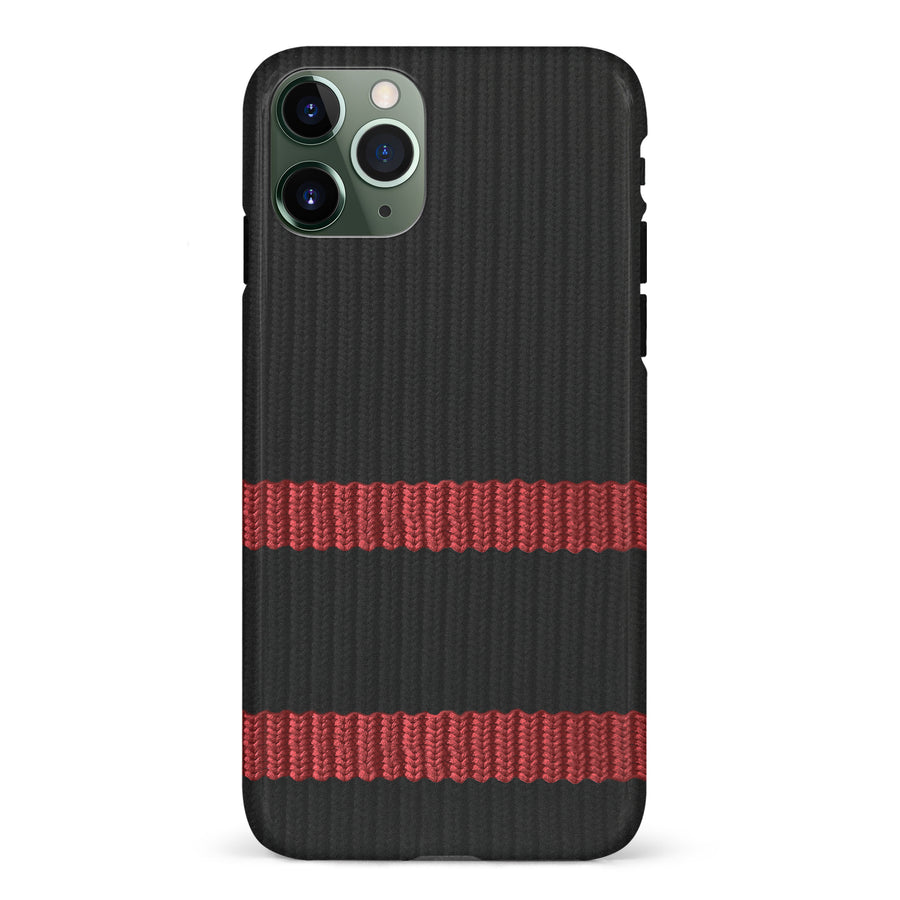 iPhone 11 Pro Hockey Sock Phone Case - Ottawa Senators Home