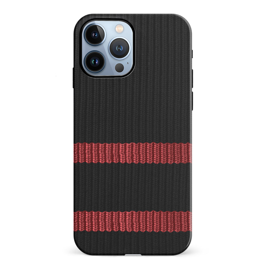 iPhone 12 Pro Hockey Sock Phone Case - Ottawa Senators Home