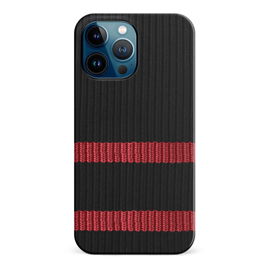 iPhone 12 Pro Max Hockey Sock Phone Case - Ottawa Senators Home