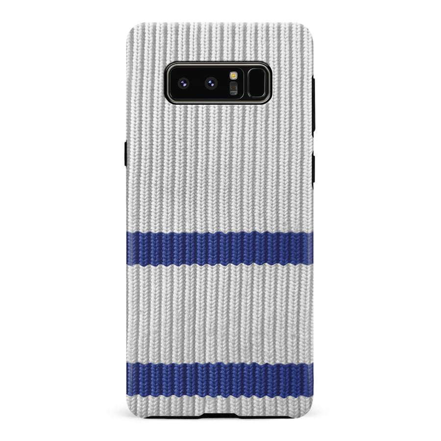 Samsung Galaxy Note 8 Hockey Sock Phone Case - Toronto Maple Leafs Away
