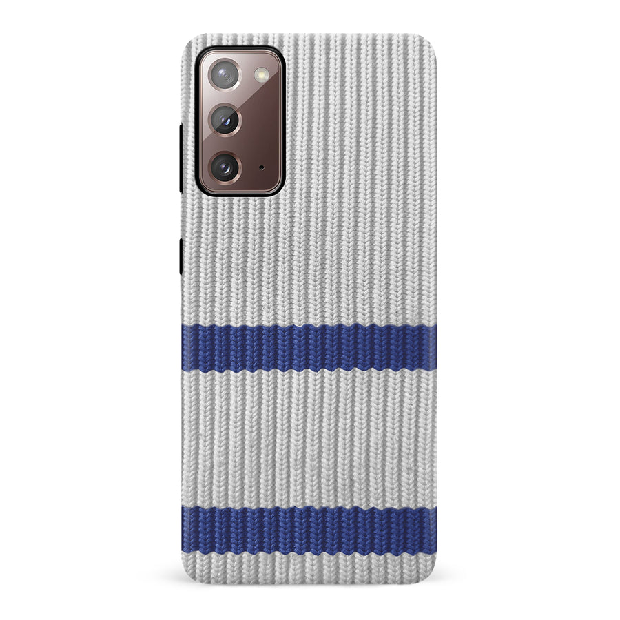 Samsung Galaxy Note 20 Hockey Sock Phone Case - Toronto Maple Leafs Away