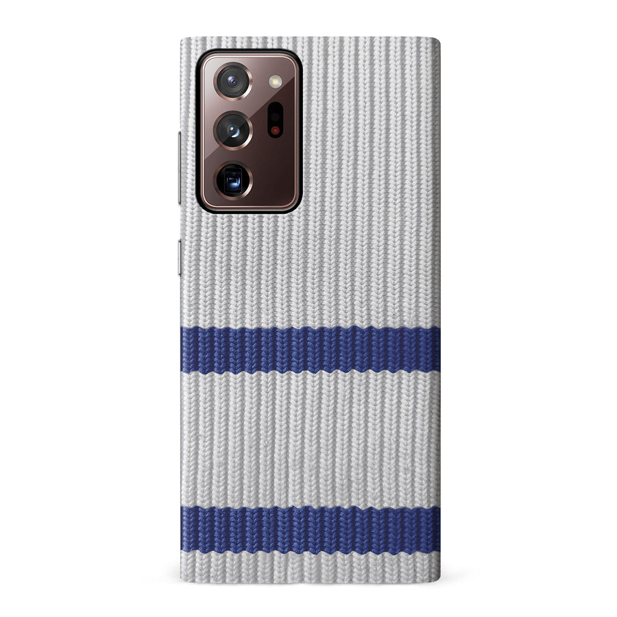 Samsung Galaxy Note 20 Ultra Hockey Sock Phone Case - Toronto Maple Leafs Away