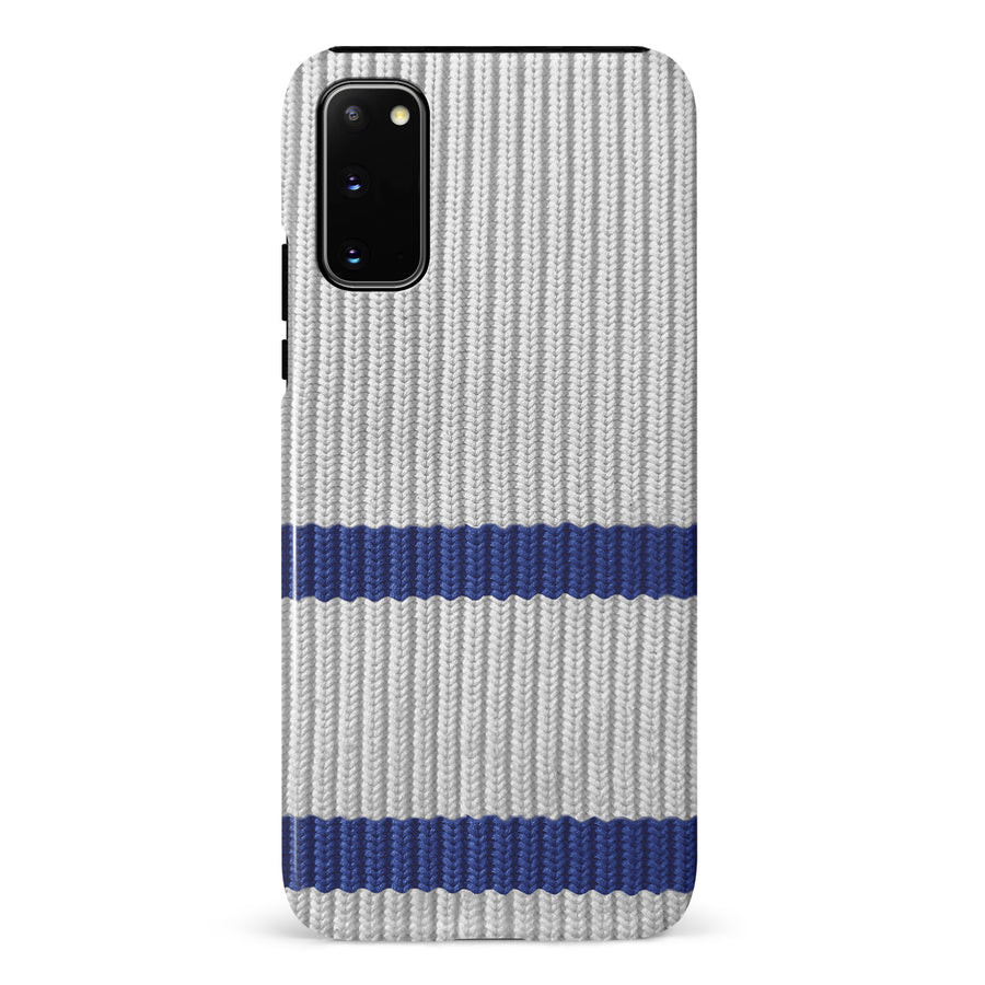 Samsung Galaxy S20 Hockey Sock Phone Case - Toronto Maple Leafs Away