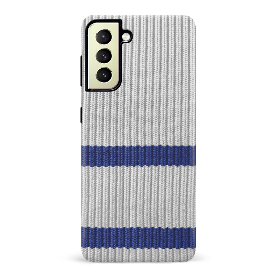 Samsung Galaxy S22 Plus Hockey Sock Phone Case - Toronto Maple Leafs Away