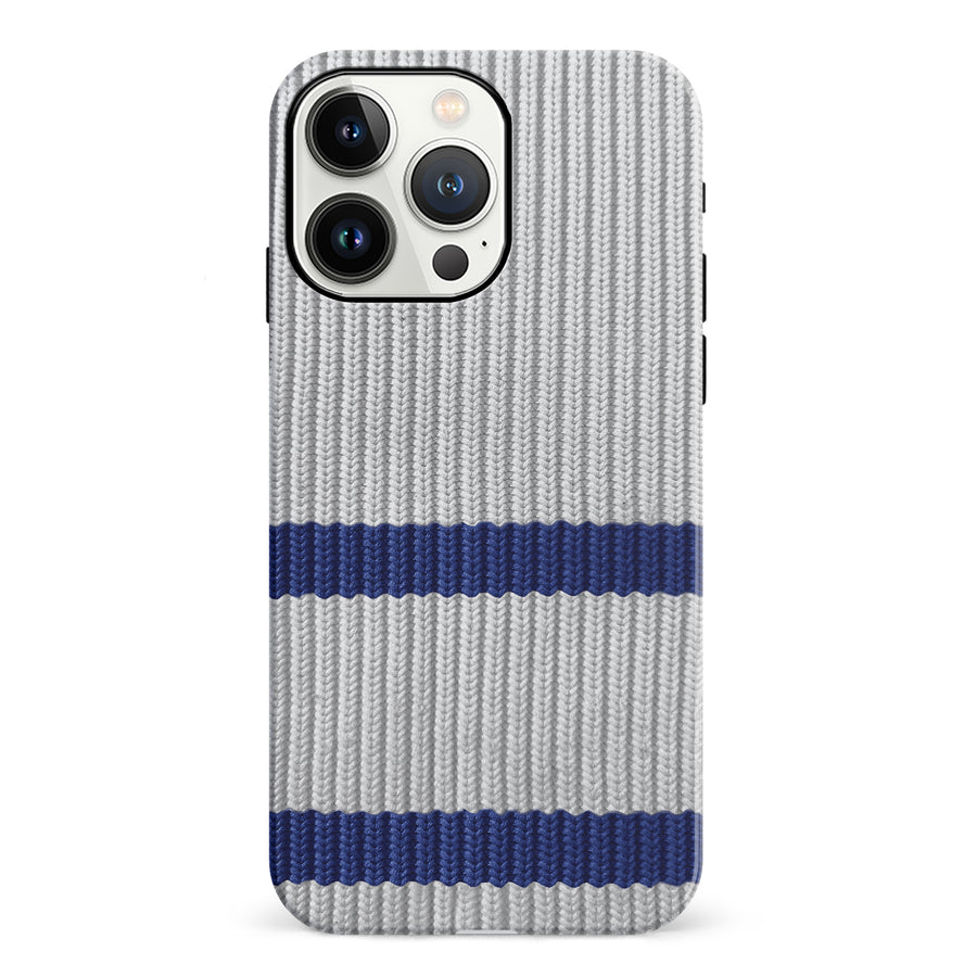iPhone 13 Pro Hockey Sock Phone Case - Toronto Maple Leafs Away