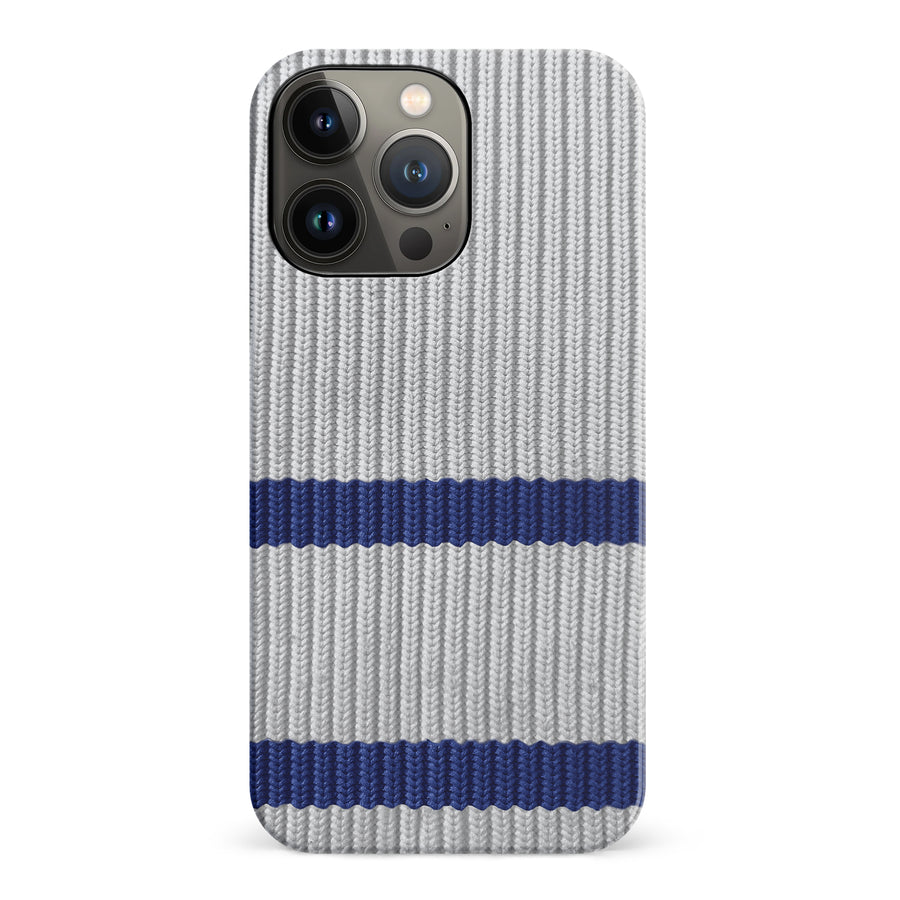 iPhone 14 Pro Hockey Sock Phone Case - Toronto Maple Leafs Away