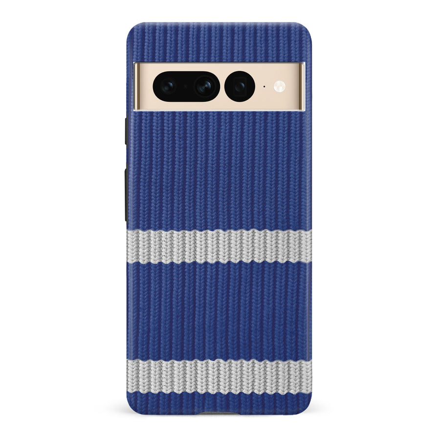 Google Pixel 7 Pro Hockey Sock Phone Case - Toronto Maple Leafs Home