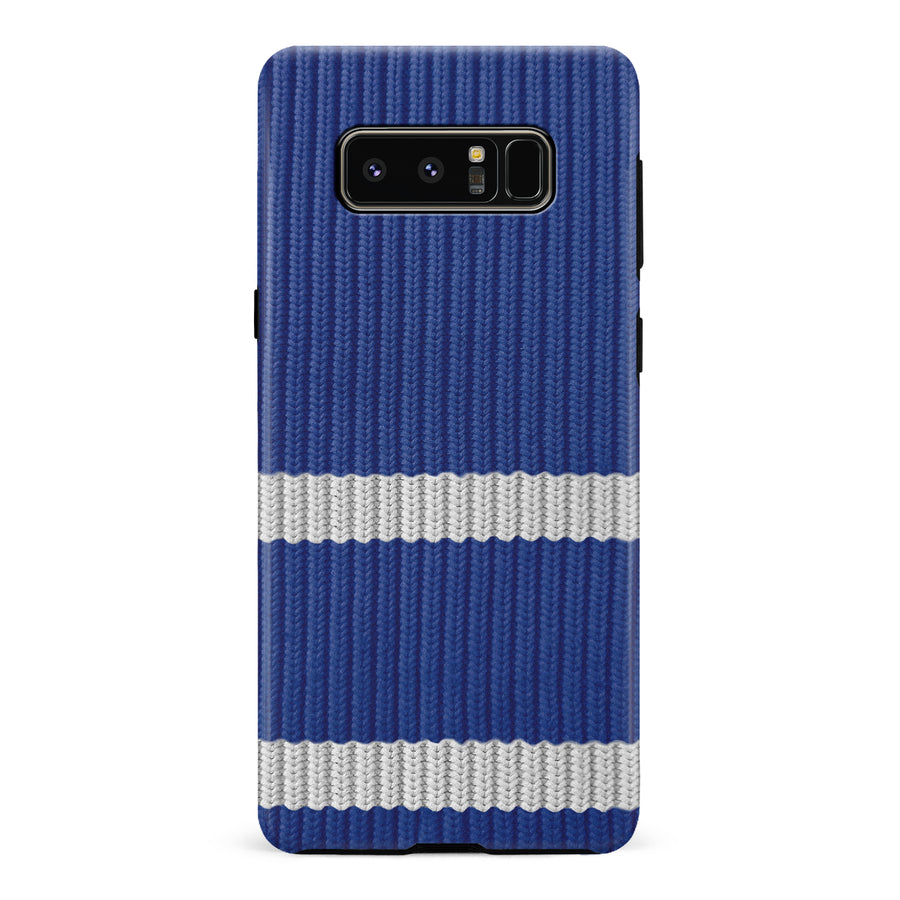 Samsung Galaxy Note 8 Hockey Sock Phone Case - Toronto Maple Leafs Home