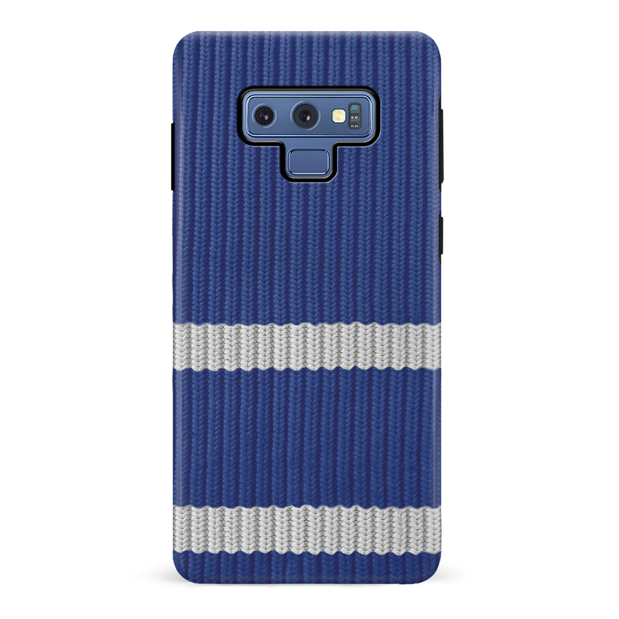 Samsung Galaxy Note 9 Hockey Sock Phone Case - Toronto Maple Leafs Home