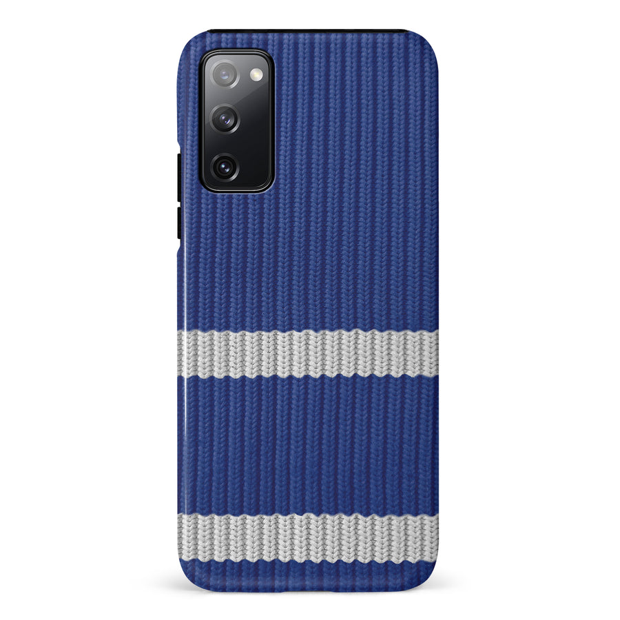 Samsung Galaxy S20 FE Hockey Sock Phone Case - Toronto Maple Leafs Home