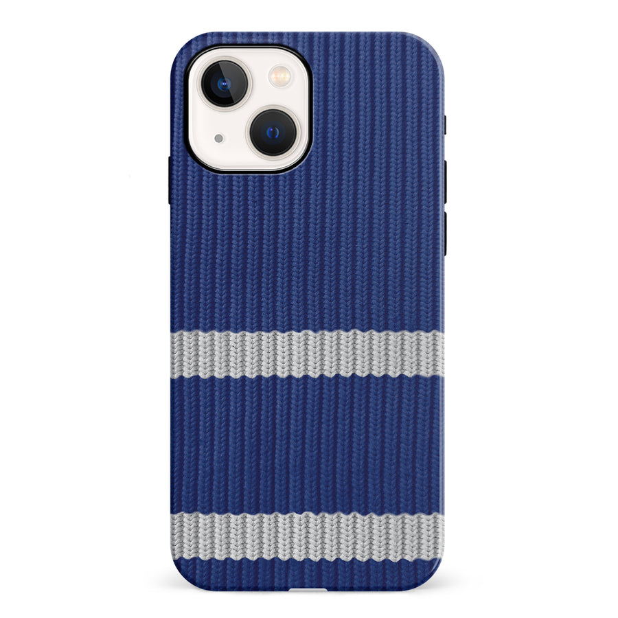 iPhone 13 Hockey Sock Phone Case - Toronto Maple Leafs Home