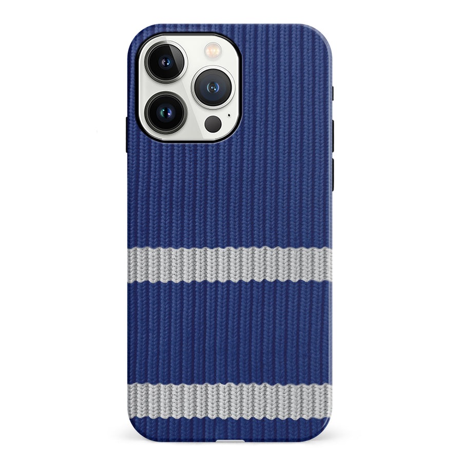 iPhone 13 Pro Hockey Sock Phone Case - Toronto Maple Leafs Home