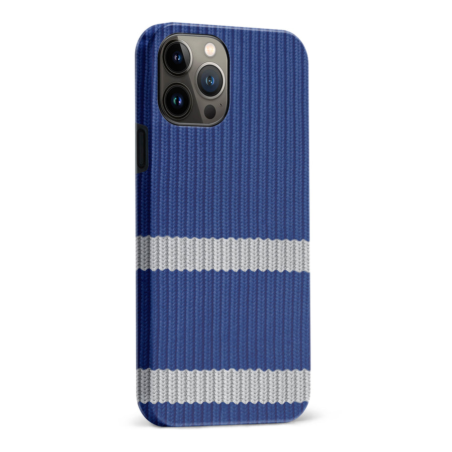 iPhone 13 Pro Max Hockey Sock Phone Case - Toronto Maple Leafs Home