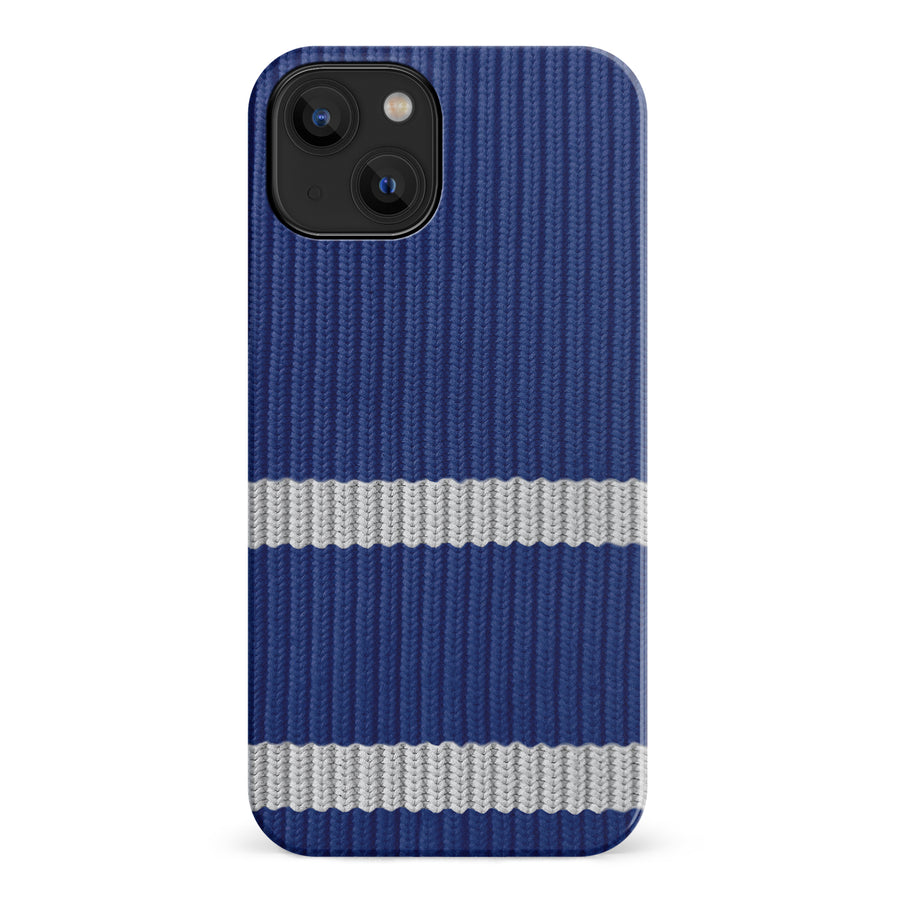 iPhone 14 Hockey Sock Phone Case - Toronto Maple Leafs Home