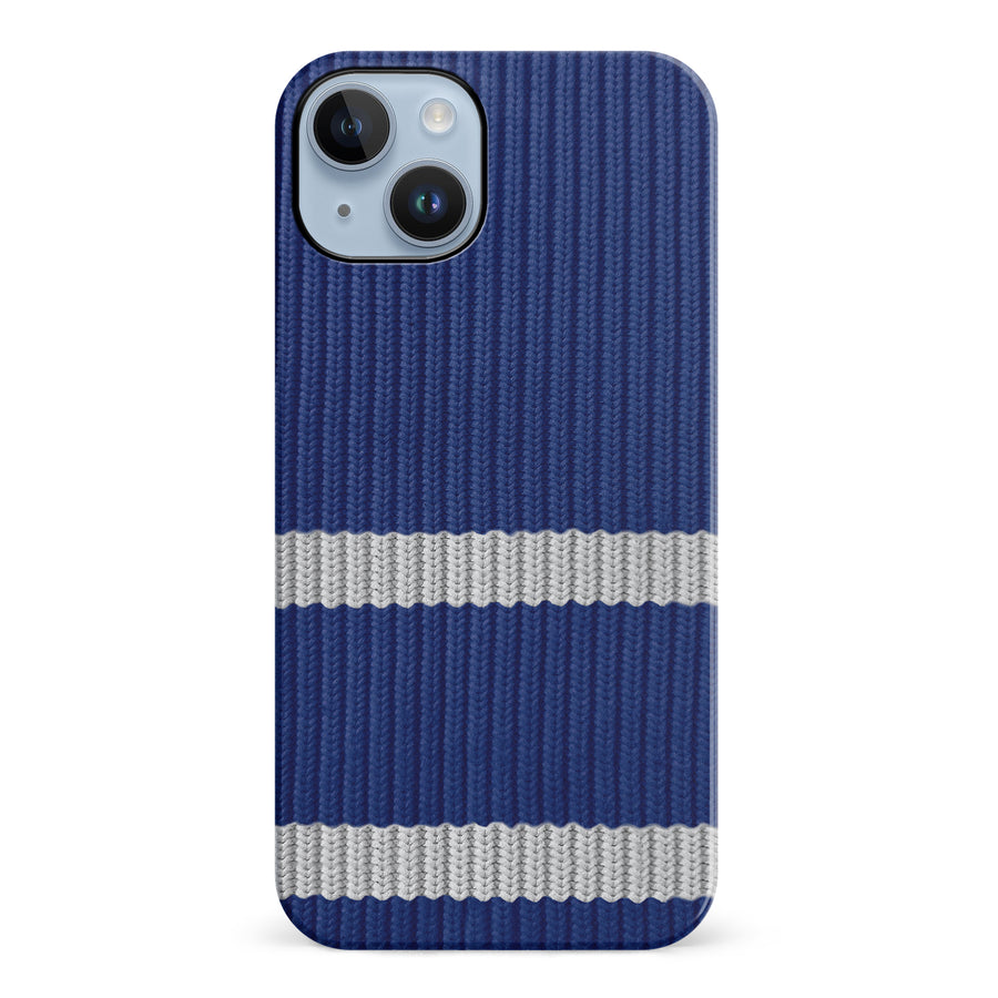 iPhone 14 Plus Hockey Sock Phone Case - Toronto Maple Leafs Home