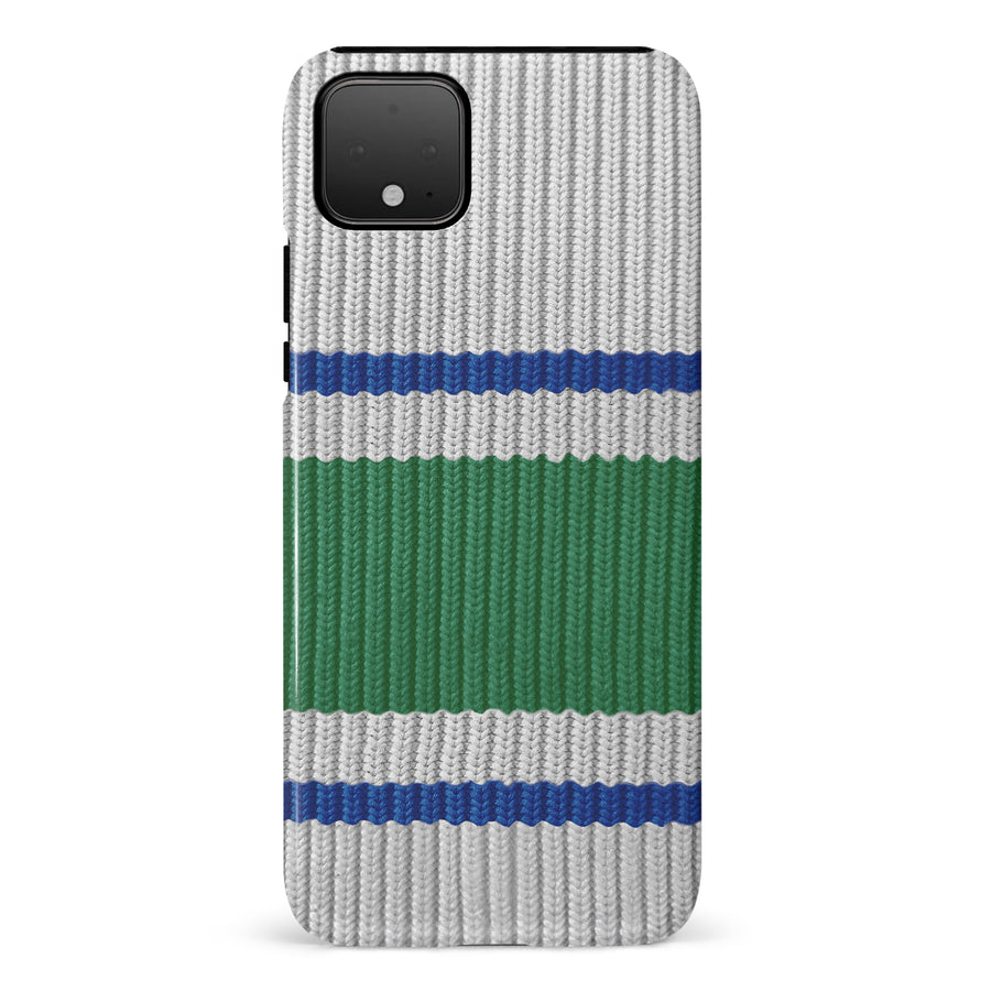 Google Pixel 4 XL Hockey Sock Phone Case - Vancouver Canucks Away