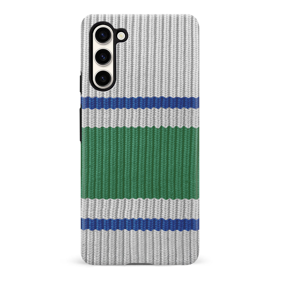 Samsung Galaxy S23 Hockey Sock Phone Case - Vancouver Canucks Away
