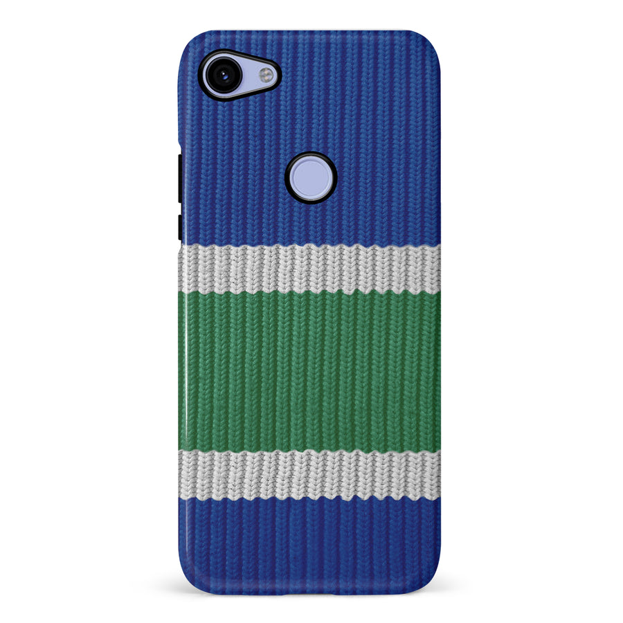 Google Pixel 3A XL Hockey Sock Phone Case - Vancouver Canucks Home