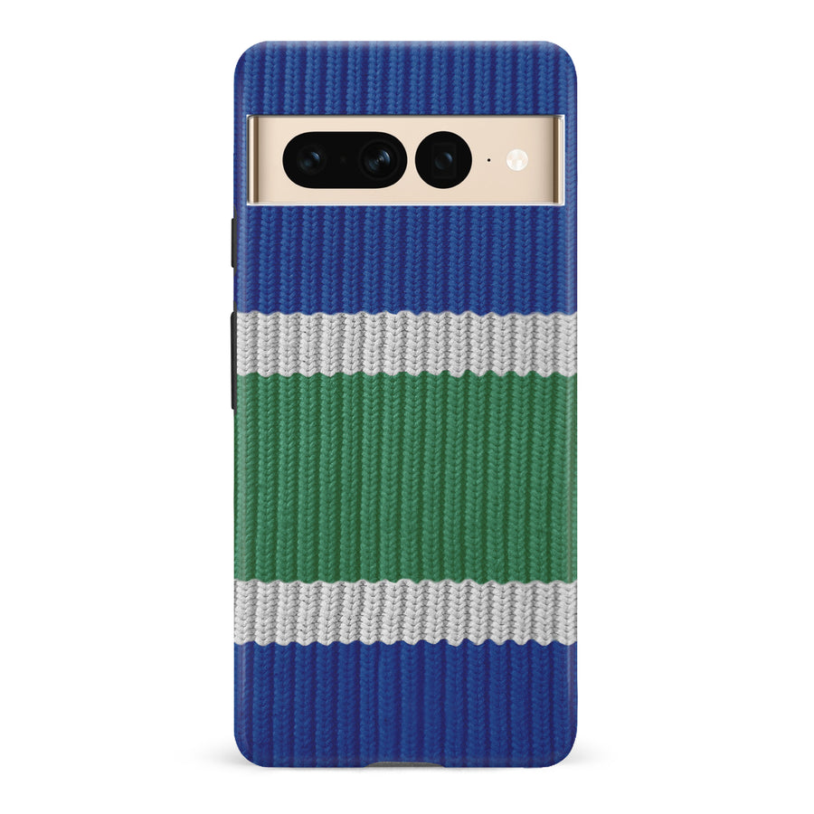 Google Pixel 7 Pro Hockey Sock Phone Case - Vancouver Canucks Home