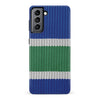 Samsung Galaxy S22 Hockey Sock Phone Case - Vancouver Canucks Home