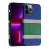 iPhone 13 Pro Max Hockey Sock Phone Case - Vancouver Canucks Home