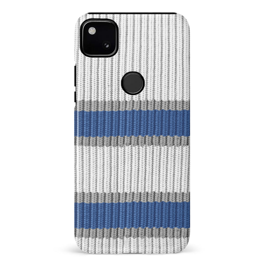 Google Pixel 4A Hockey Sock Phone Case - Winnipeg Jets Away