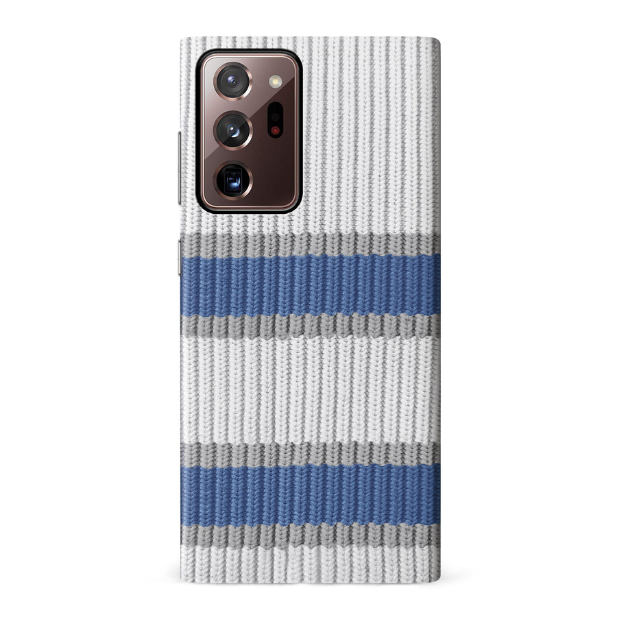 Samsung Galaxy Note 20 Ultra Hockey Sock Phone Case - Winnipeg Jets Away