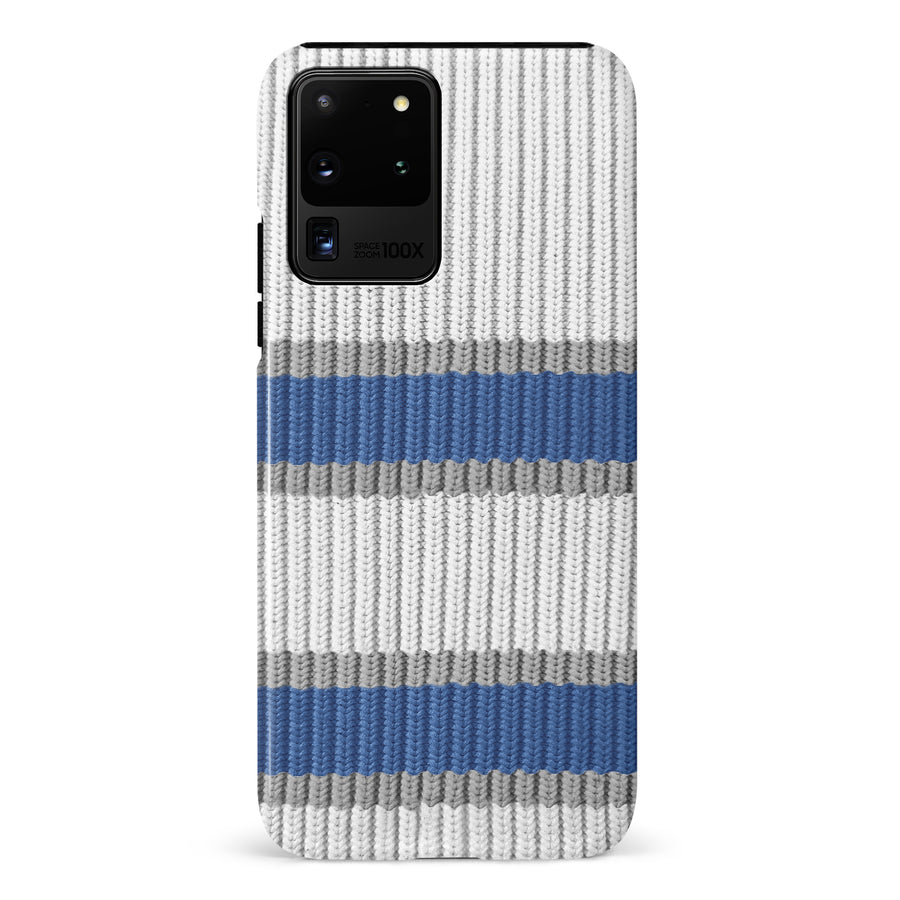 Samsung Galaxy S20 Ultra Hockey Sock Phone Case - Winnipeg Jets Away