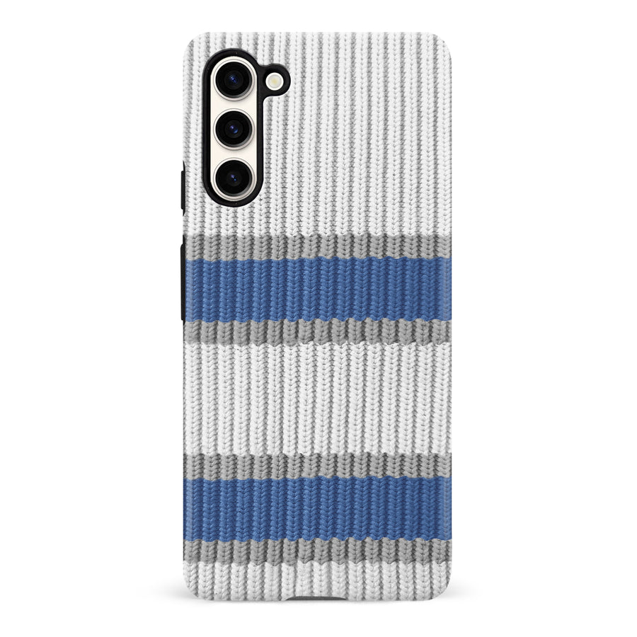 Samsung Galaxy S23 Hockey Sock Phone Case - Winnipeg Jets Away