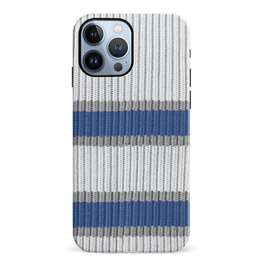 iPhone 12 Pro Hockey Sock Phone Case - Winnipeg Jets Away