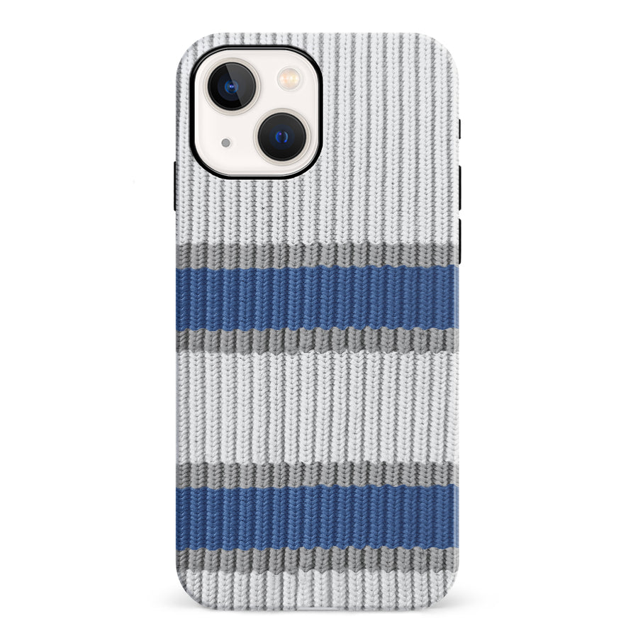 iPhone 13 Mini Hockey Sock Phone Case - Winnipeg Jets Away