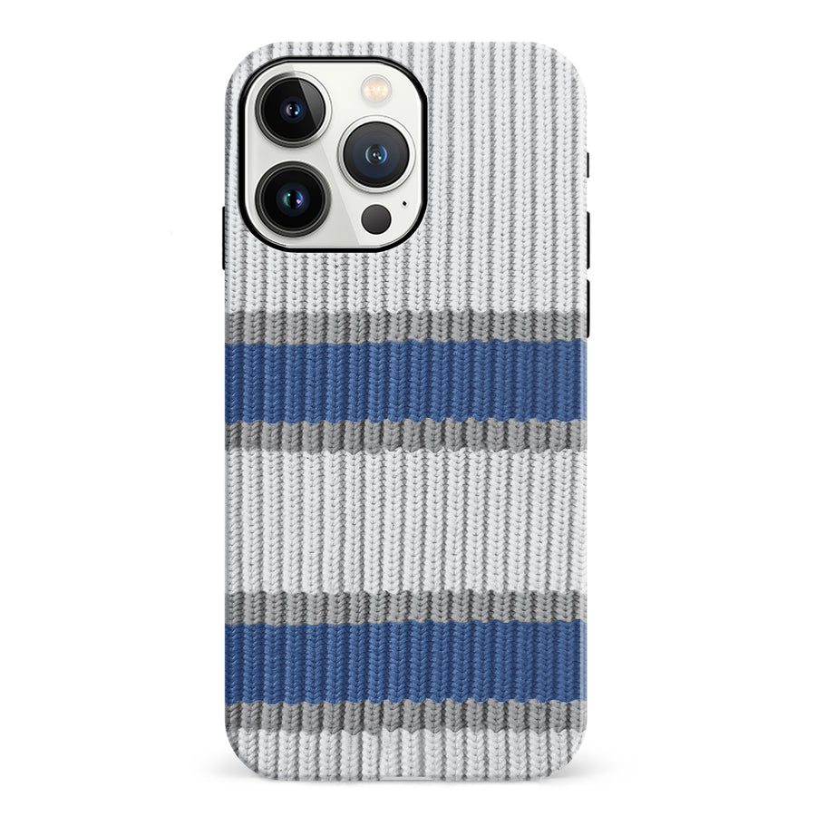 iPhone 13 Pro Hockey Sock Phone Case - Winnipeg Jets Away