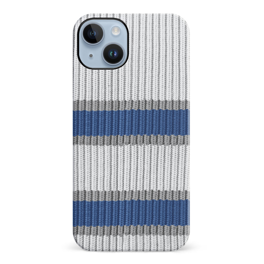 iPhone 14 Plus Hockey Sock Phone Case - Winnipeg Jets Away