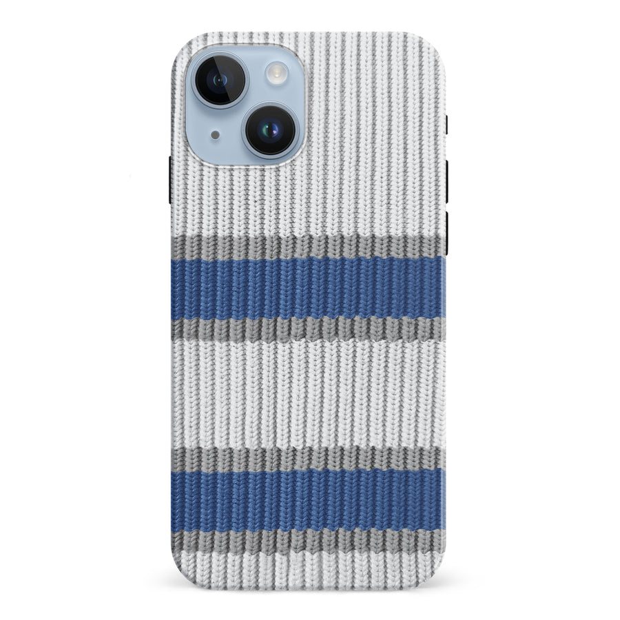 iPhone 15 Hockey Sock Phone Case - Winnipeg Jets Away