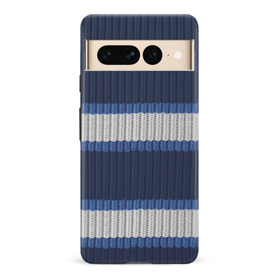 Google Pixel 7 Pro Hockey Sock Phone Case - Winnipeg Jets Home