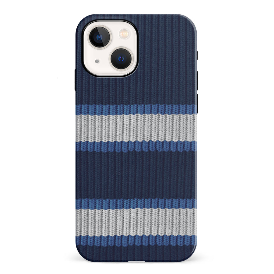 iPhone 13 Hockey Sock Phone Case - Winnipeg Jets Home
